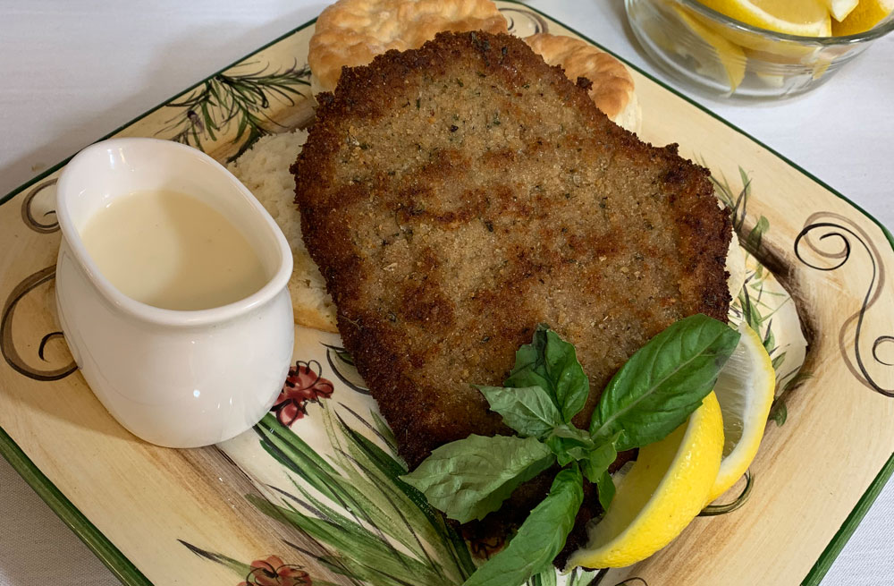 Venison Wiener Schnitzel